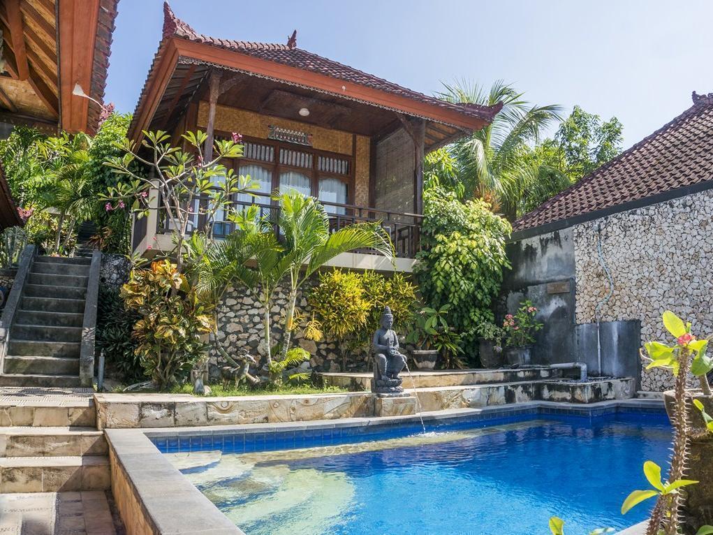 Oka 7 Bungalow Lembongan Exteriör bild