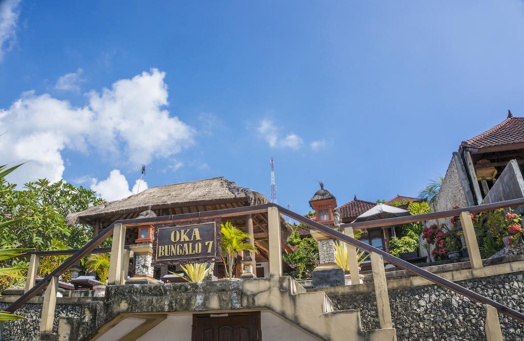 Oka 7 Bungalow Lembongan Exteriör bild